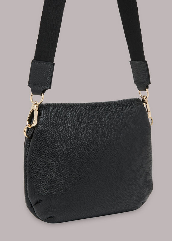 Black Nala Soft Saddle Bag