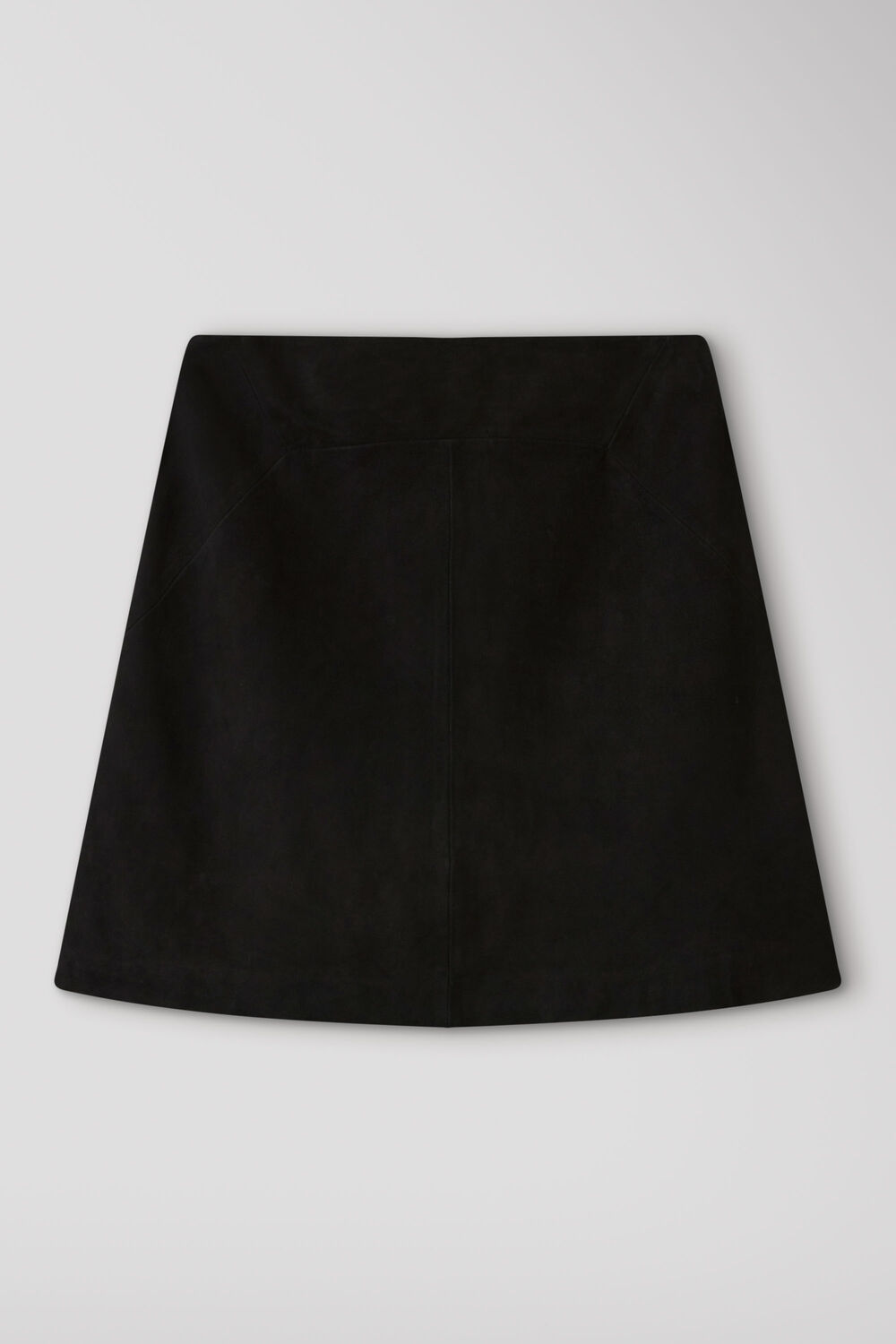 Suede A Line Skirt