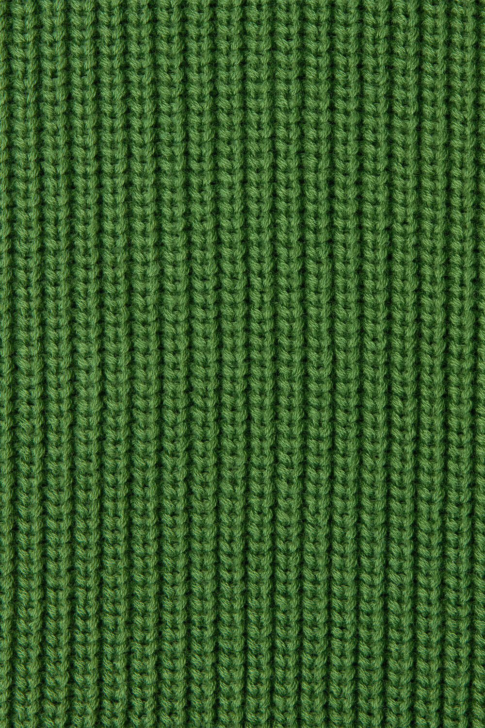 Green Cotton Back Detail Ribbed Tank