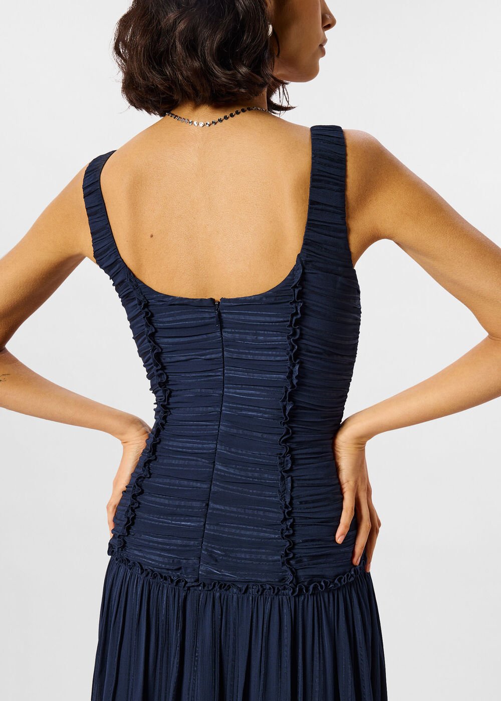 Shirred Bodice Dress