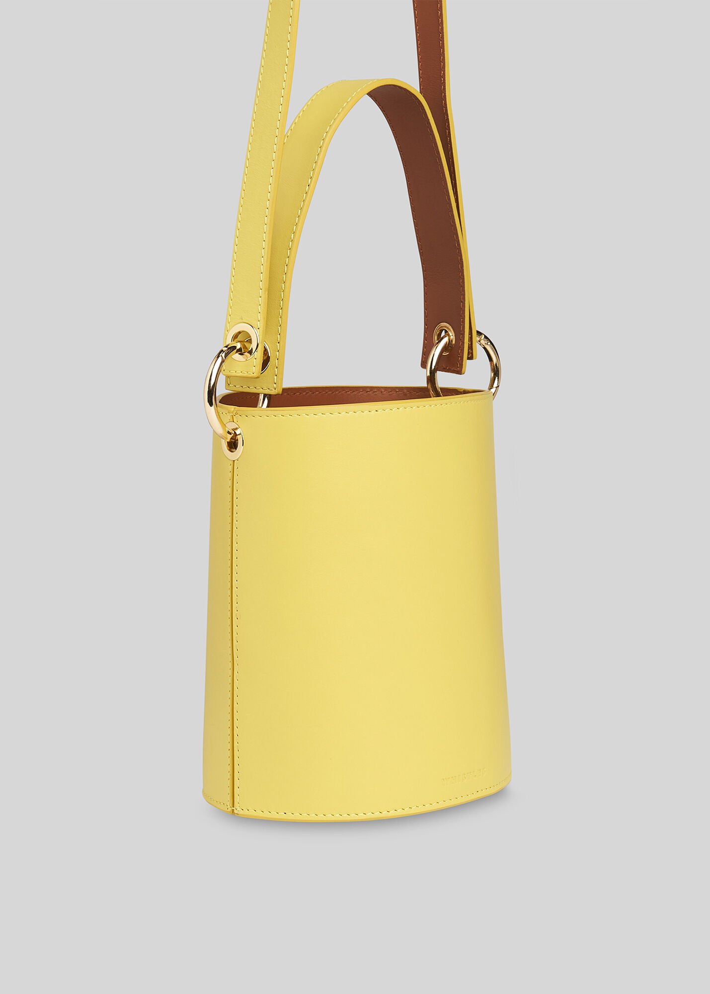 Yellow Matilda Bucket Bag