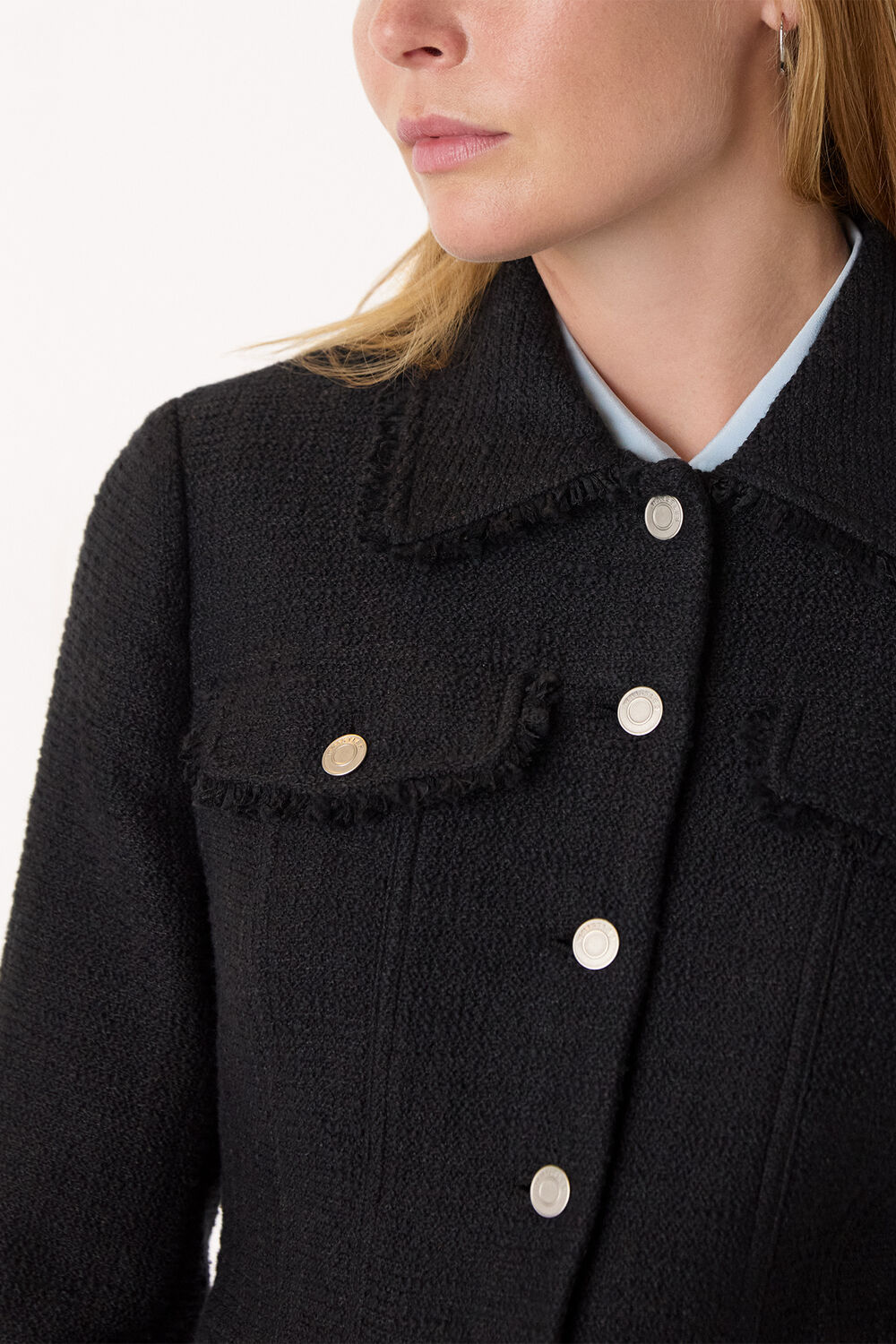 Black Lucie Boucle Jacket