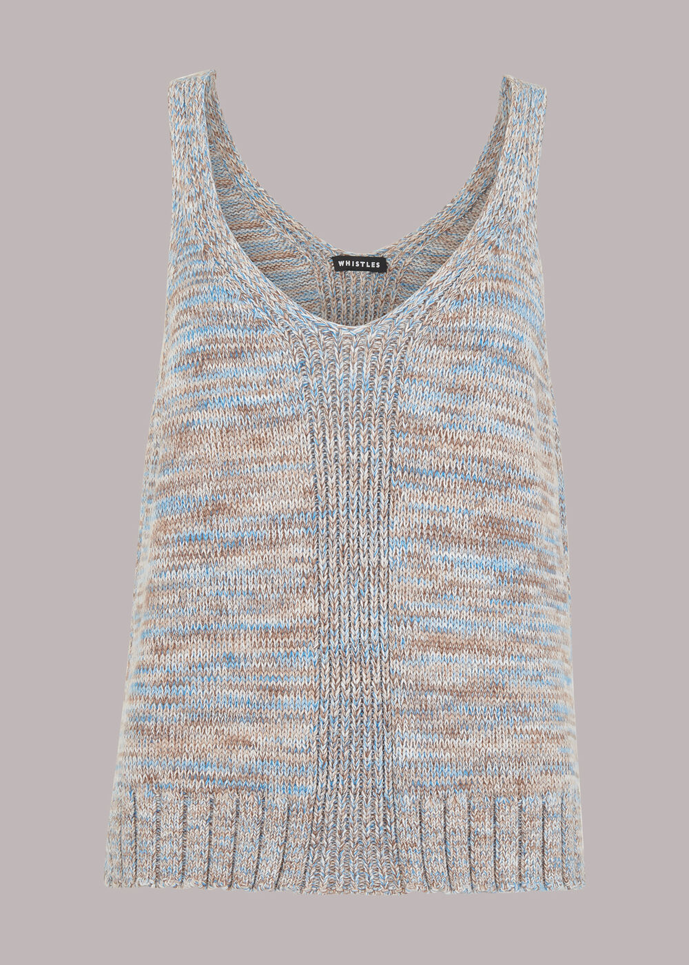 Dakota Flecked Knitted Tank