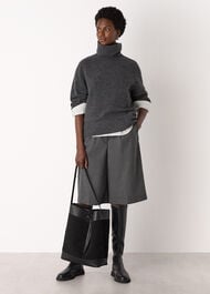 Roll Neck Wool Mix Jumper