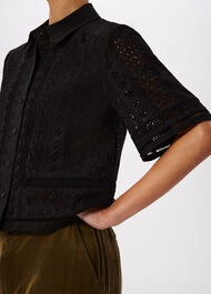 Broderie Cotton Shirt