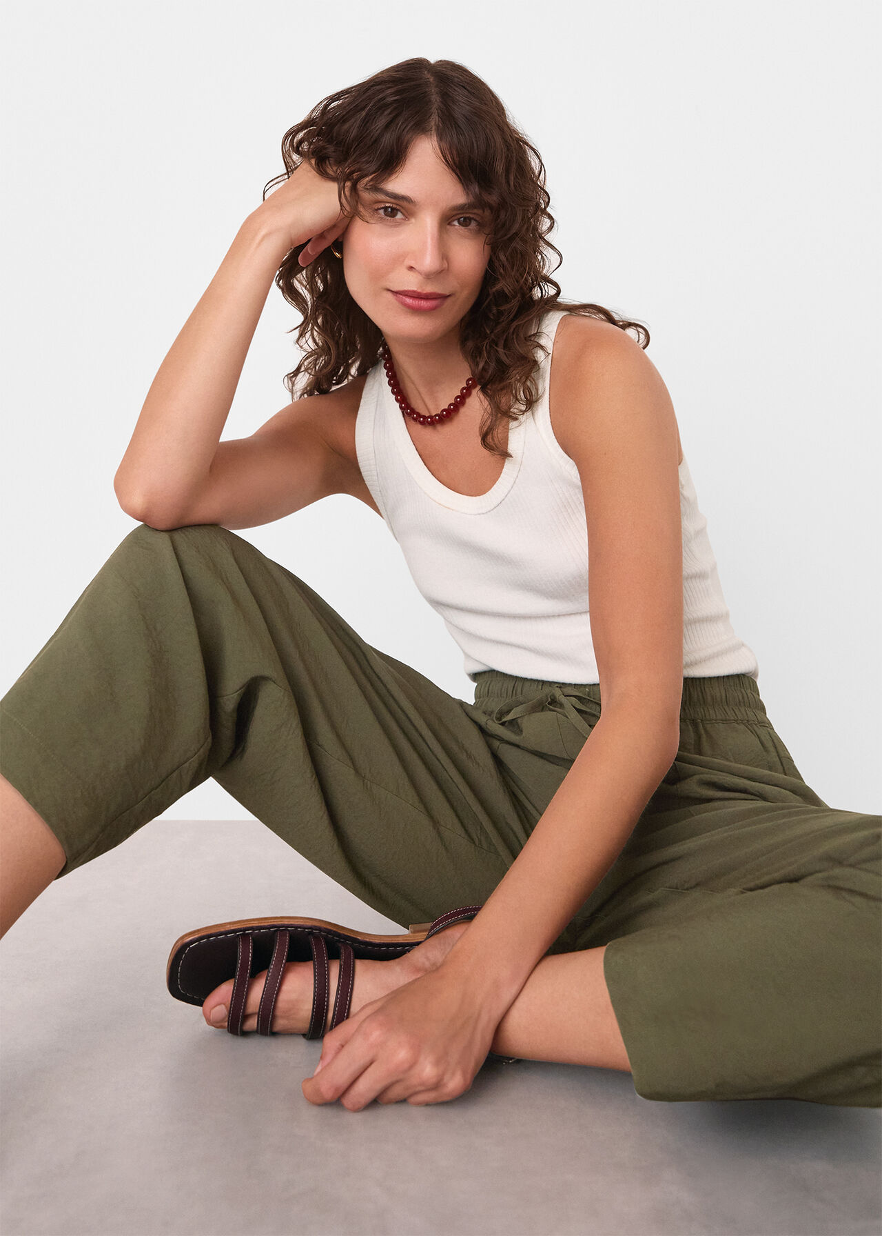 Tie Waist Trouser