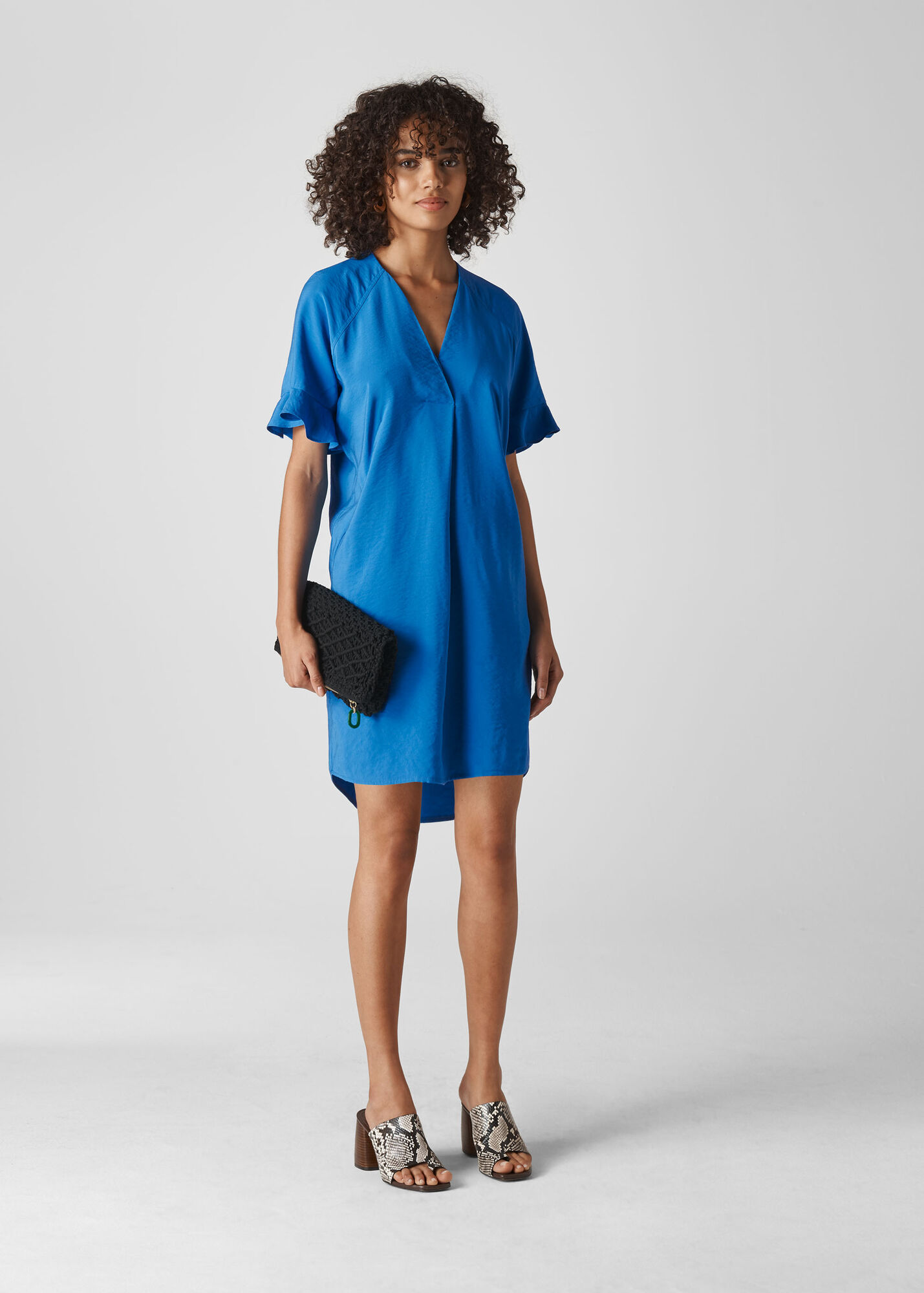 Blue Alba Dress | WHISTLES