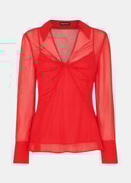 Emilia Twist Front Blouse