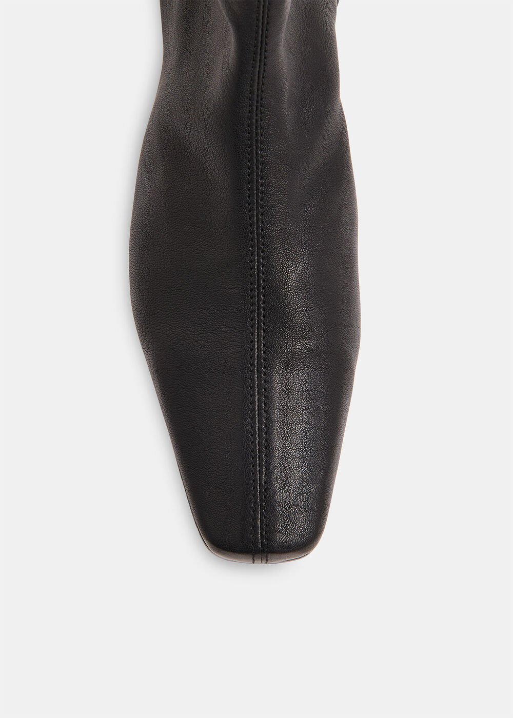 Square Toe Flat Sock Boot