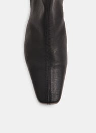 Square Toe Flat Sock Boot