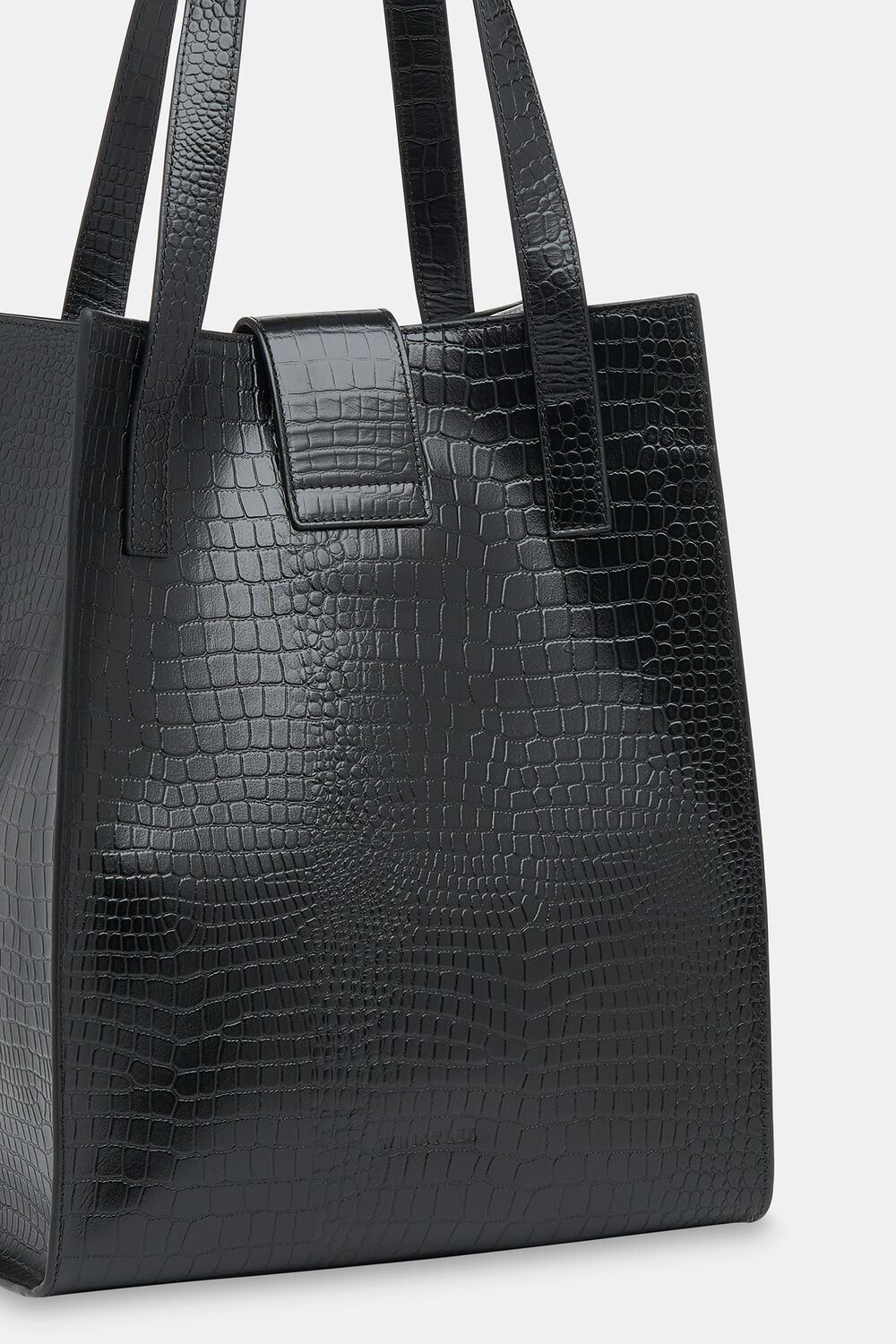 Black Inara Turn Lock Bag