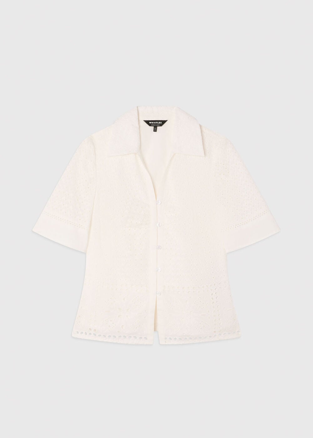 Cotton Broderie Shirt