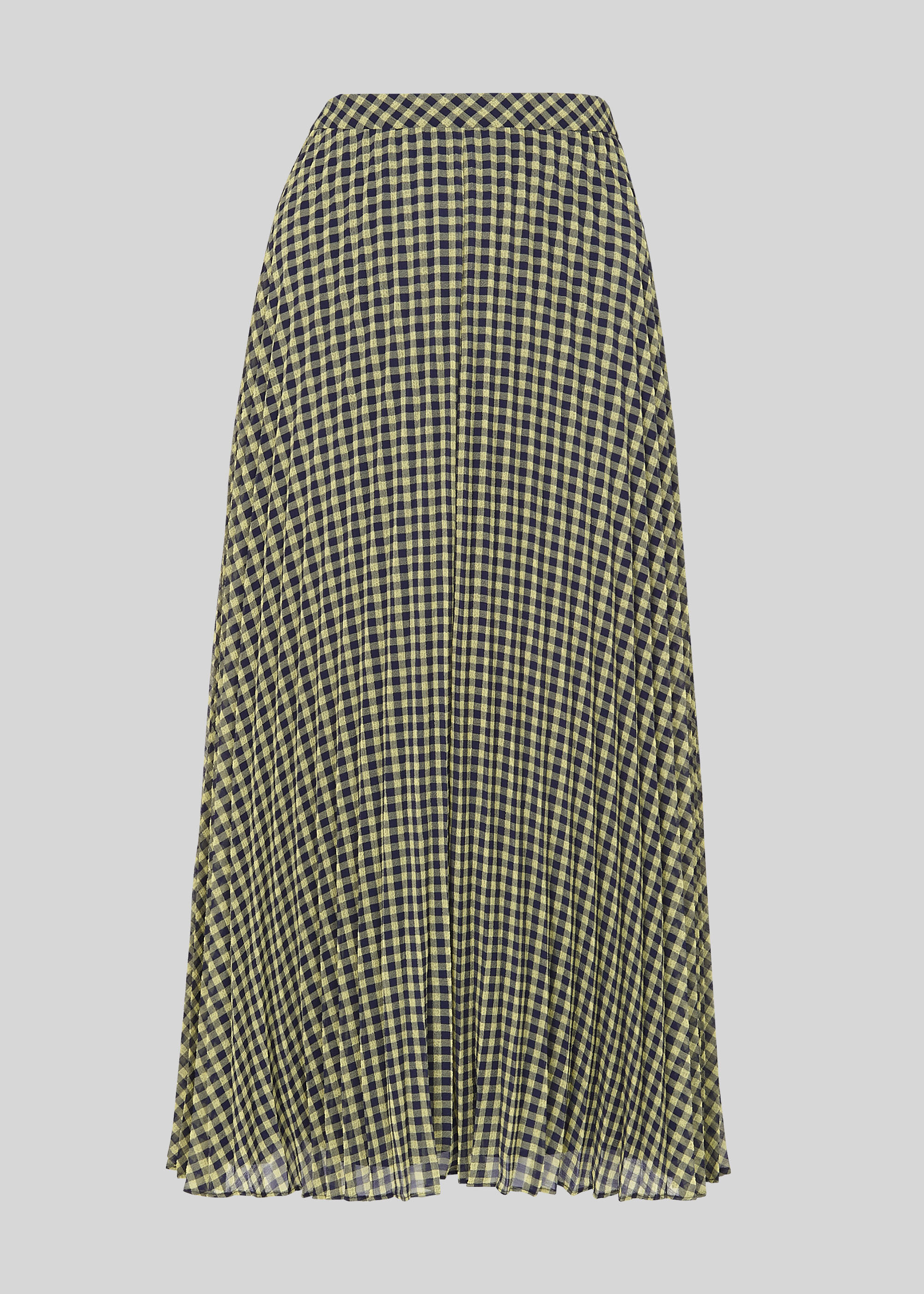 Oliver bonas navy pleated skirt outlet