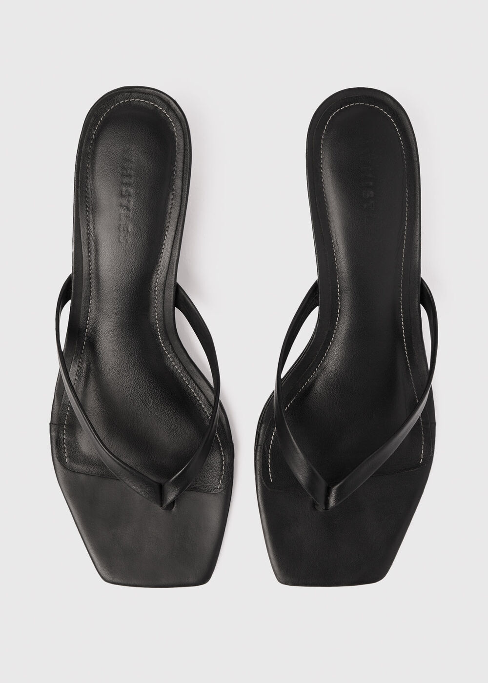 Toe Post Kitten Heel Mule