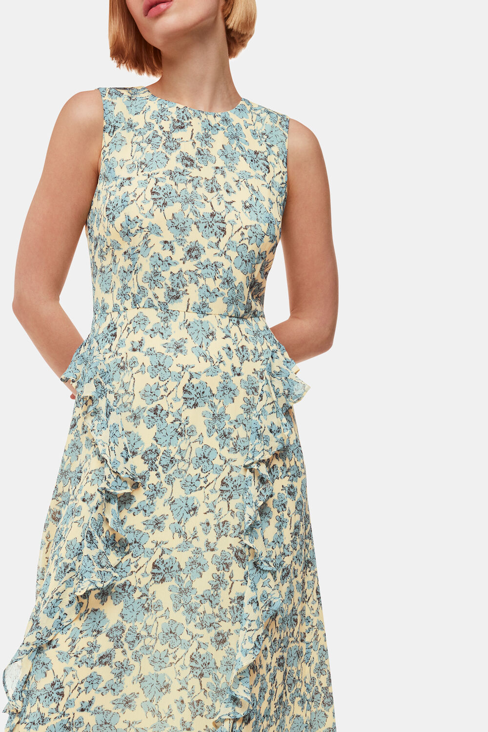 Shaded Floral Nellie Dress