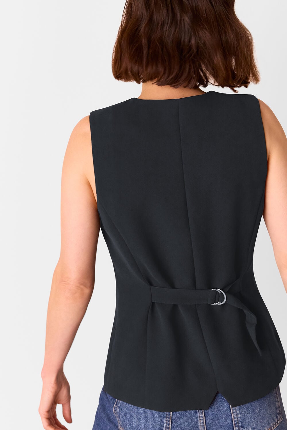 Cora Crepe Waistcoat