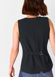 Cora Crepe Waistcoat