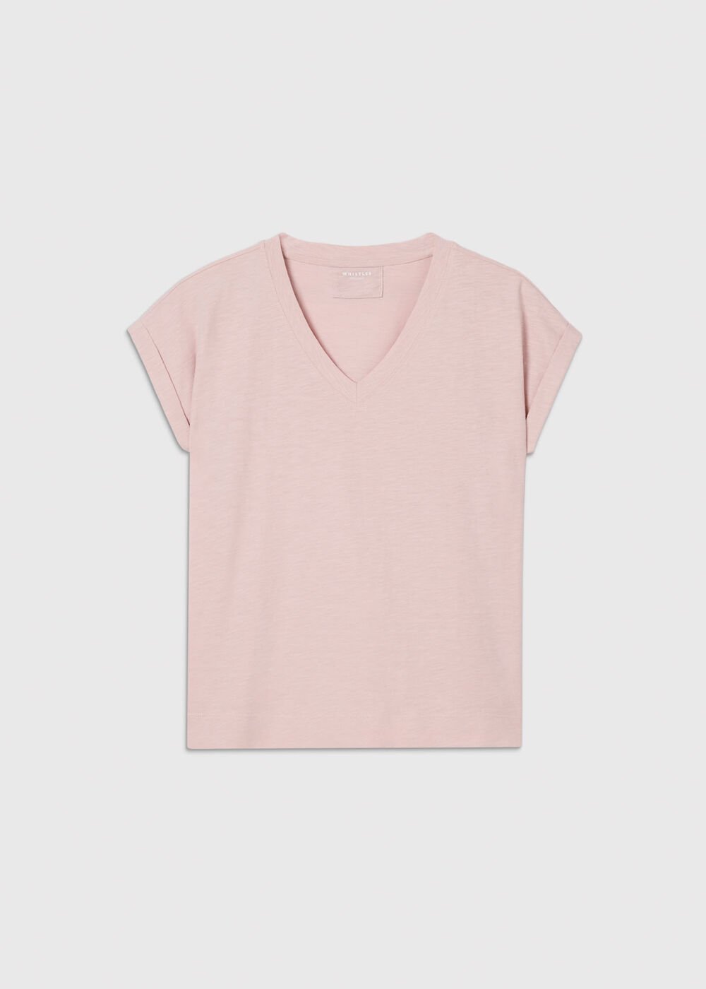 Willa V-Neck Cap Sleeve Tee
