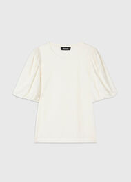 Puff Sleeve Detail Tee