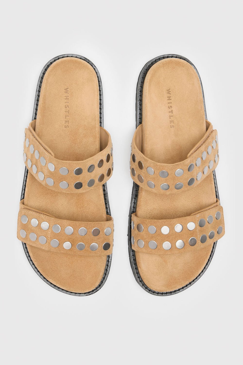 Neutral Studded Slider