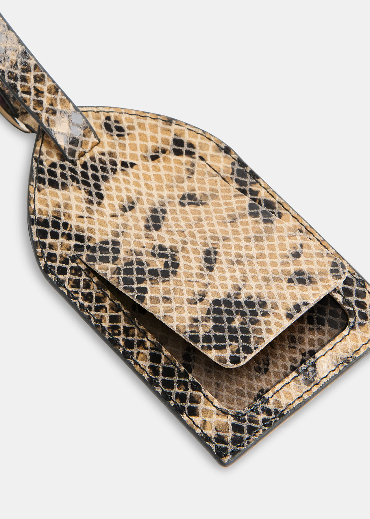 Snake Luggage Tag