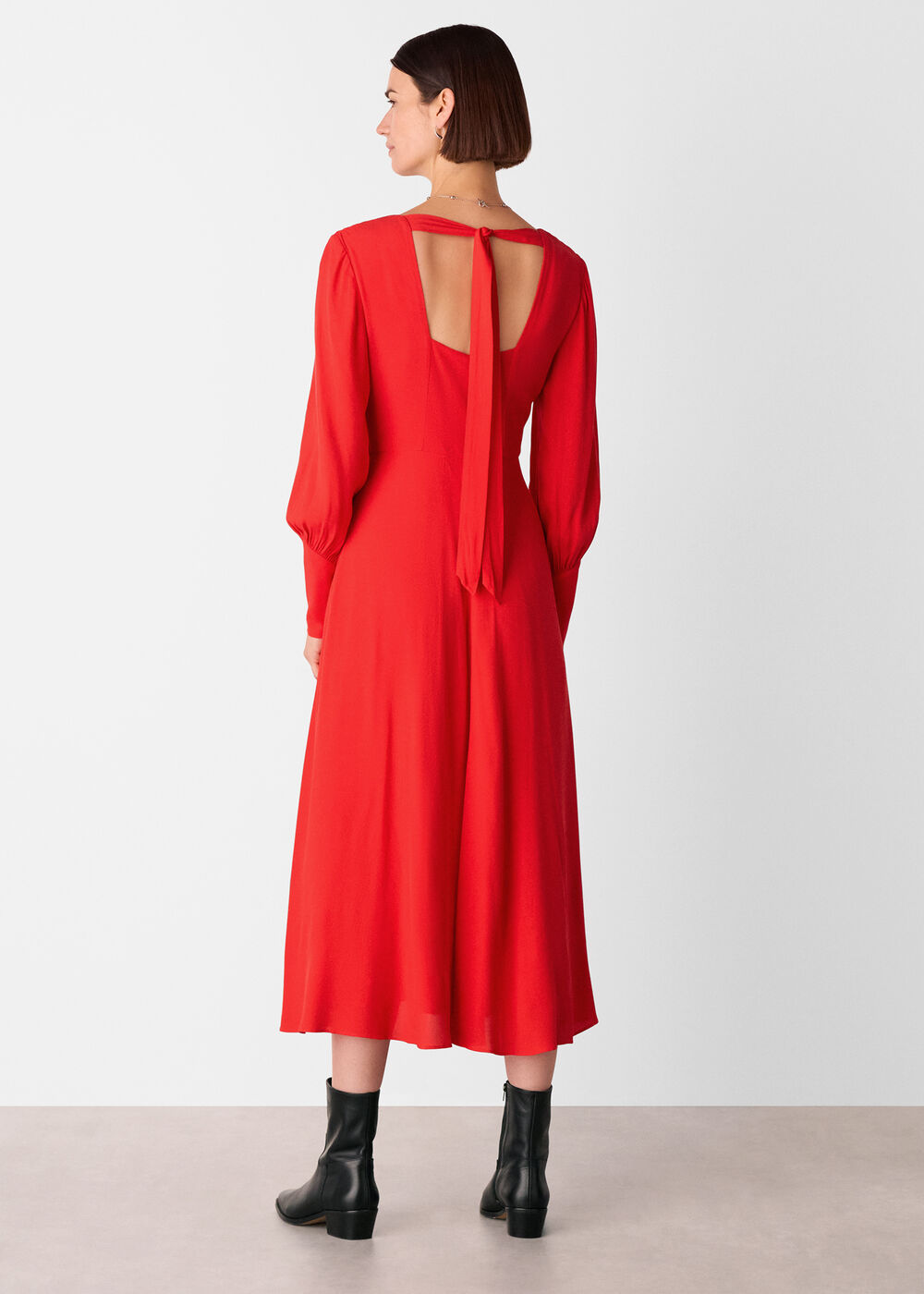 Amira Tie Detail Dress