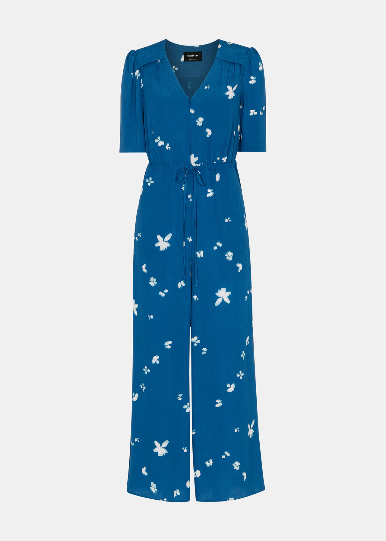 Sun Bleached Floral Jumpsuit