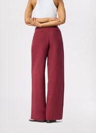 Petite Full Length Pintuck Trouser