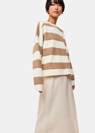 Wide Stripe Sweat