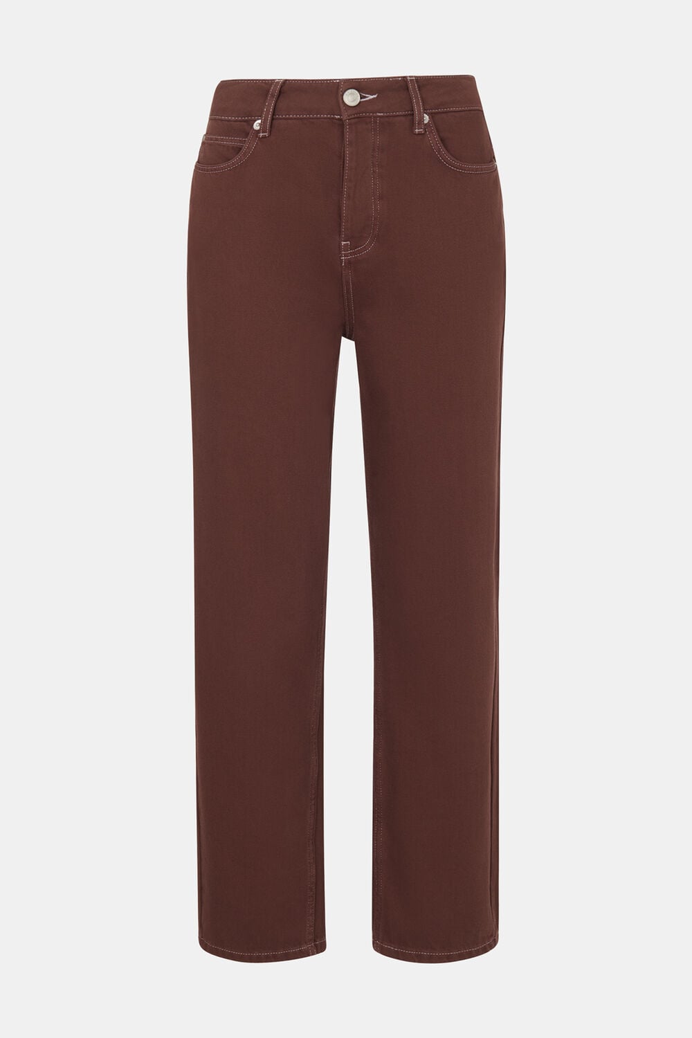 Chocolate Authentic Mollie Straight Jean