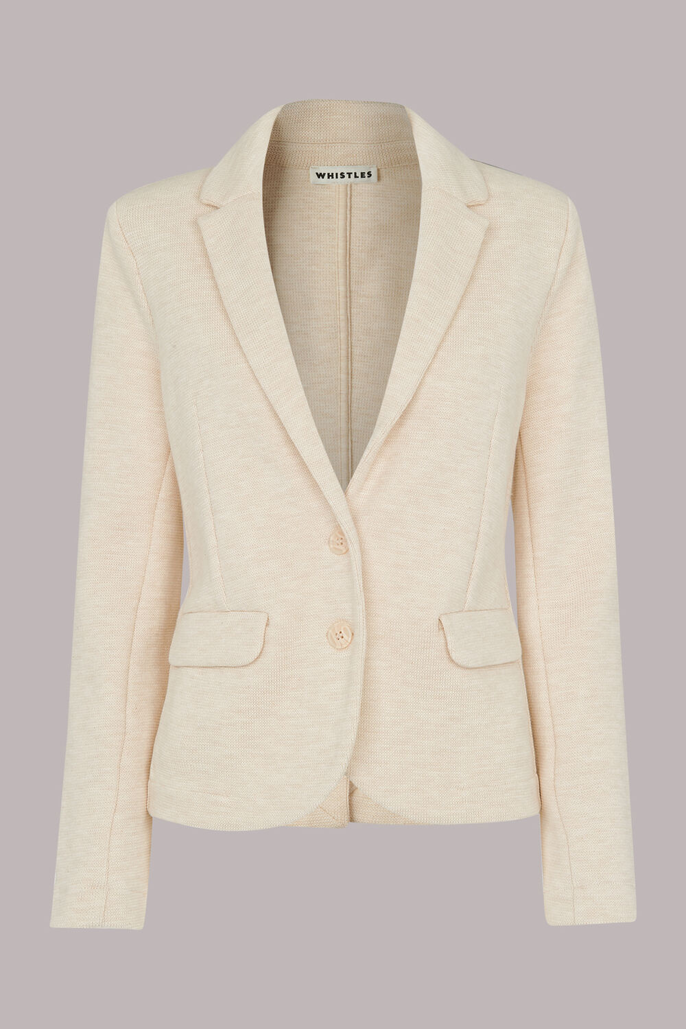Slim Fit Jersey Jacket