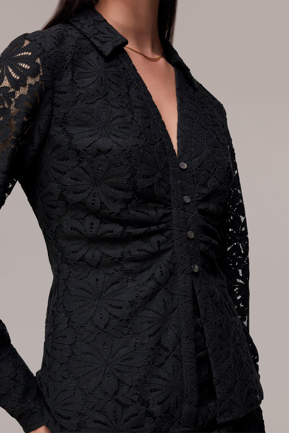 Amelia Lace Detail Shirt