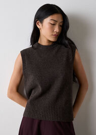 Wool Sleeveless Tank