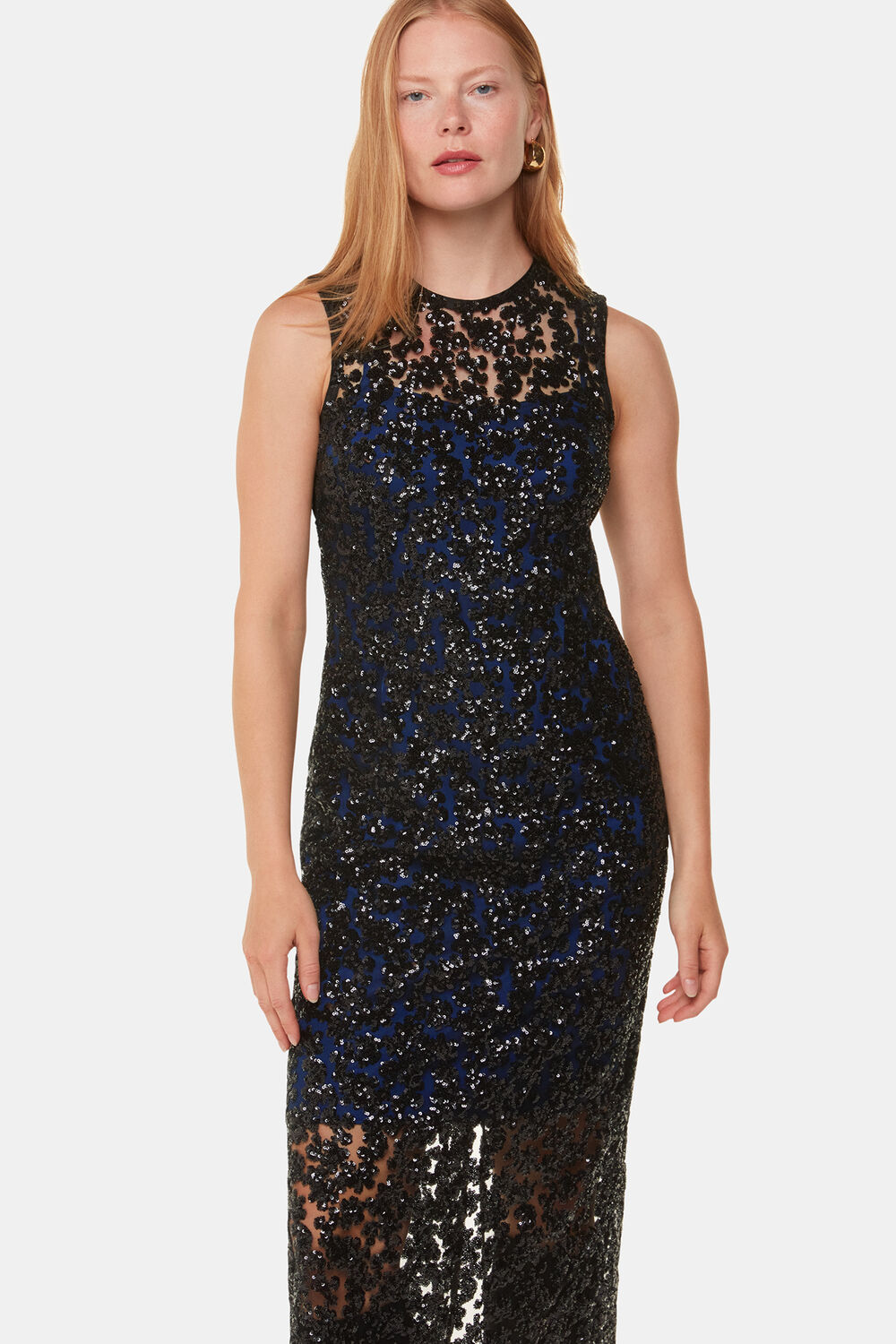 Floral Sequin Lyra Dress