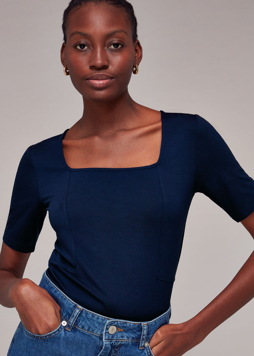 Square Neck T-Shirt