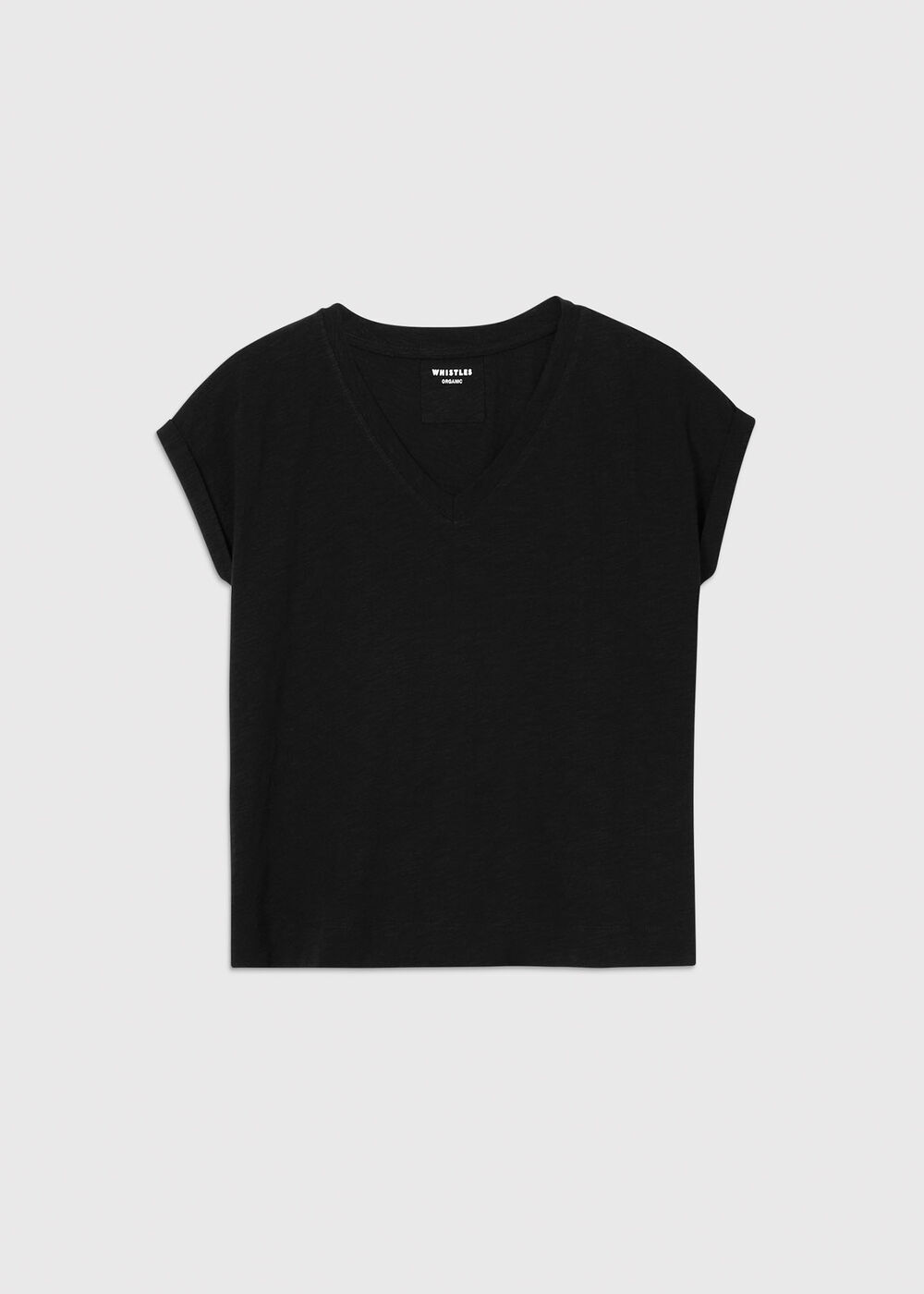 Willa V-Neck Cap Sleeve Tee
