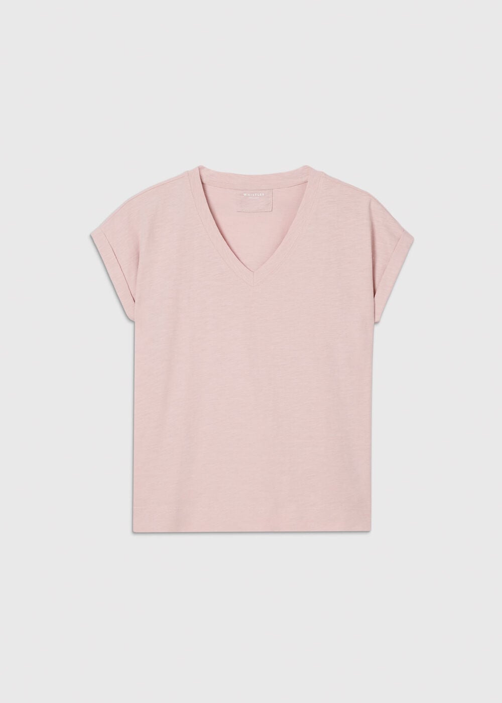 Willa V-Neck Cap Sleeve Tee