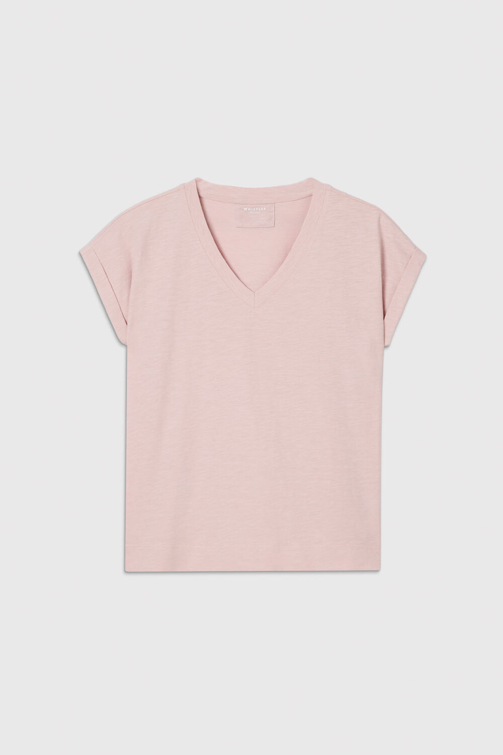 Willa V-Neck Cap Sleeve Tee