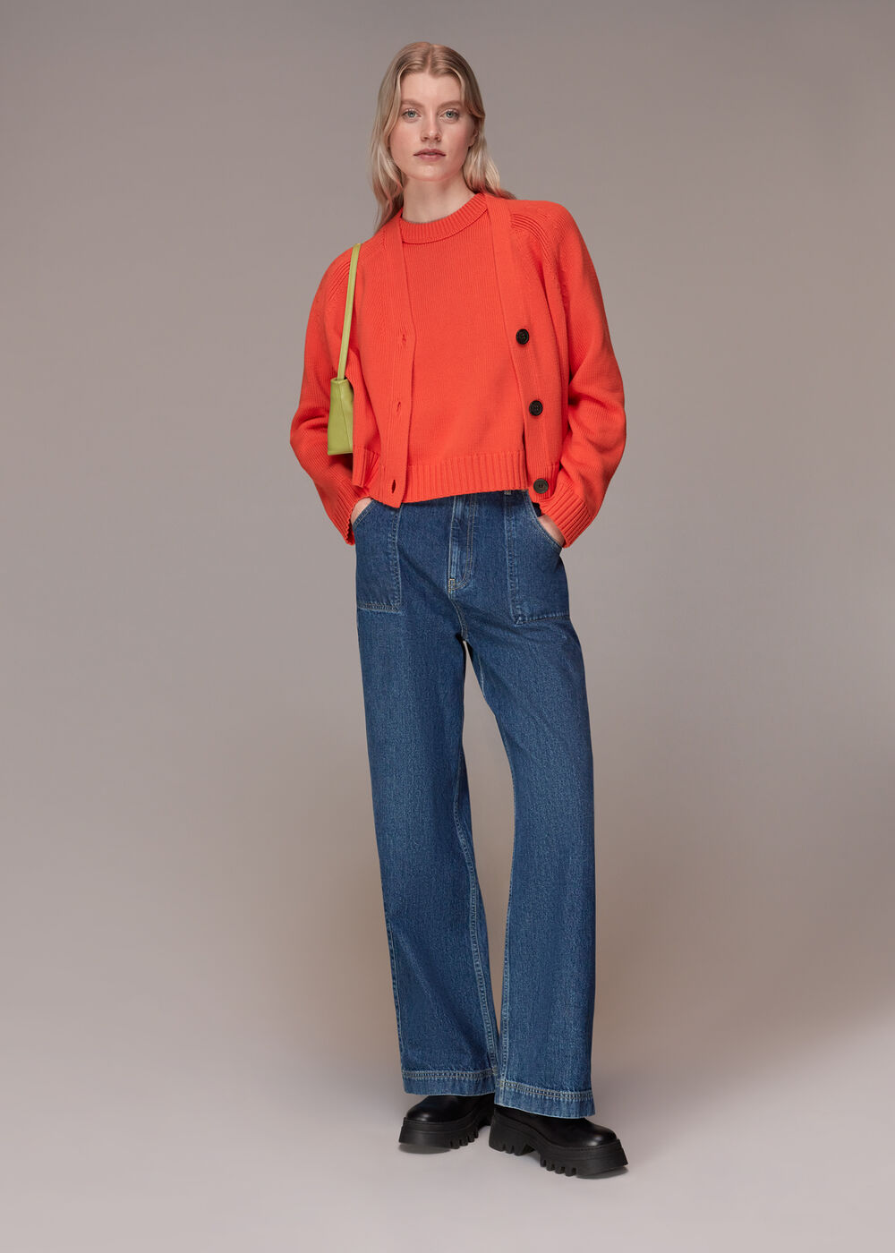 Karine Rib Detail Cardigan
