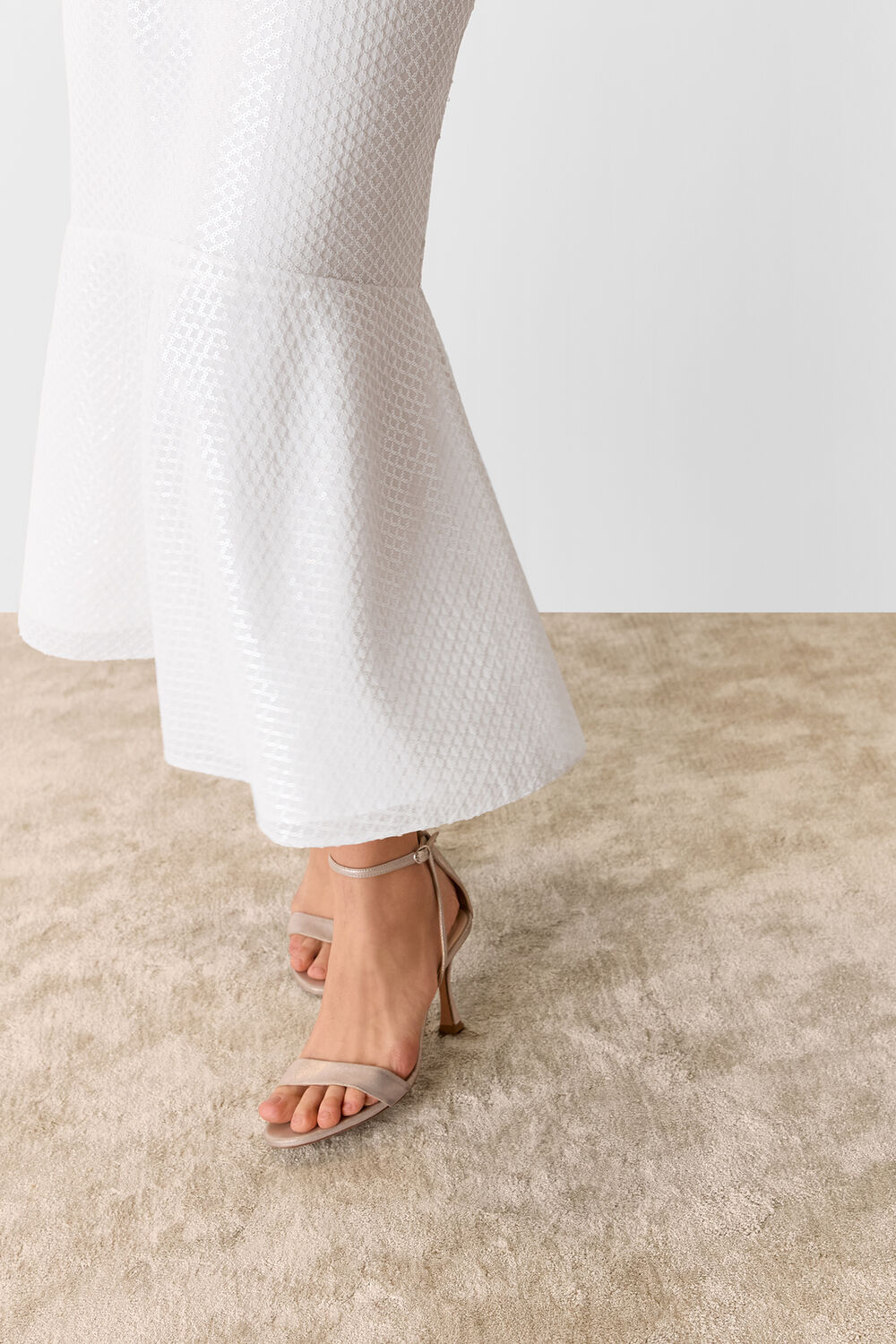 Loretta Sequin Wedding Dress