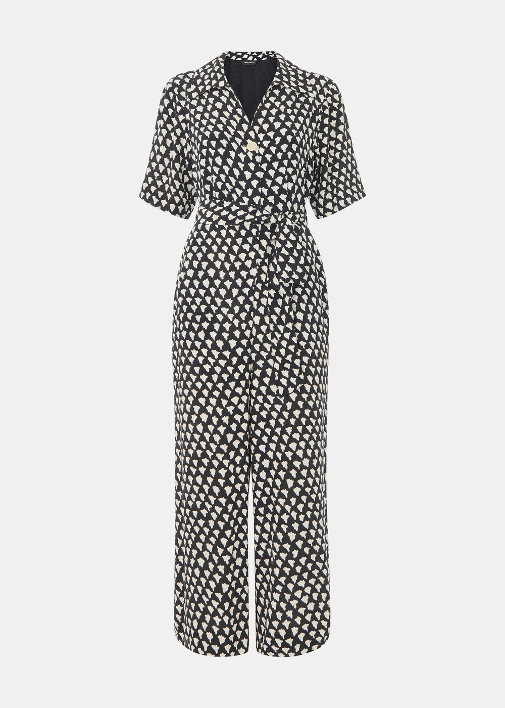 Abstract Triangle Jumpsuit