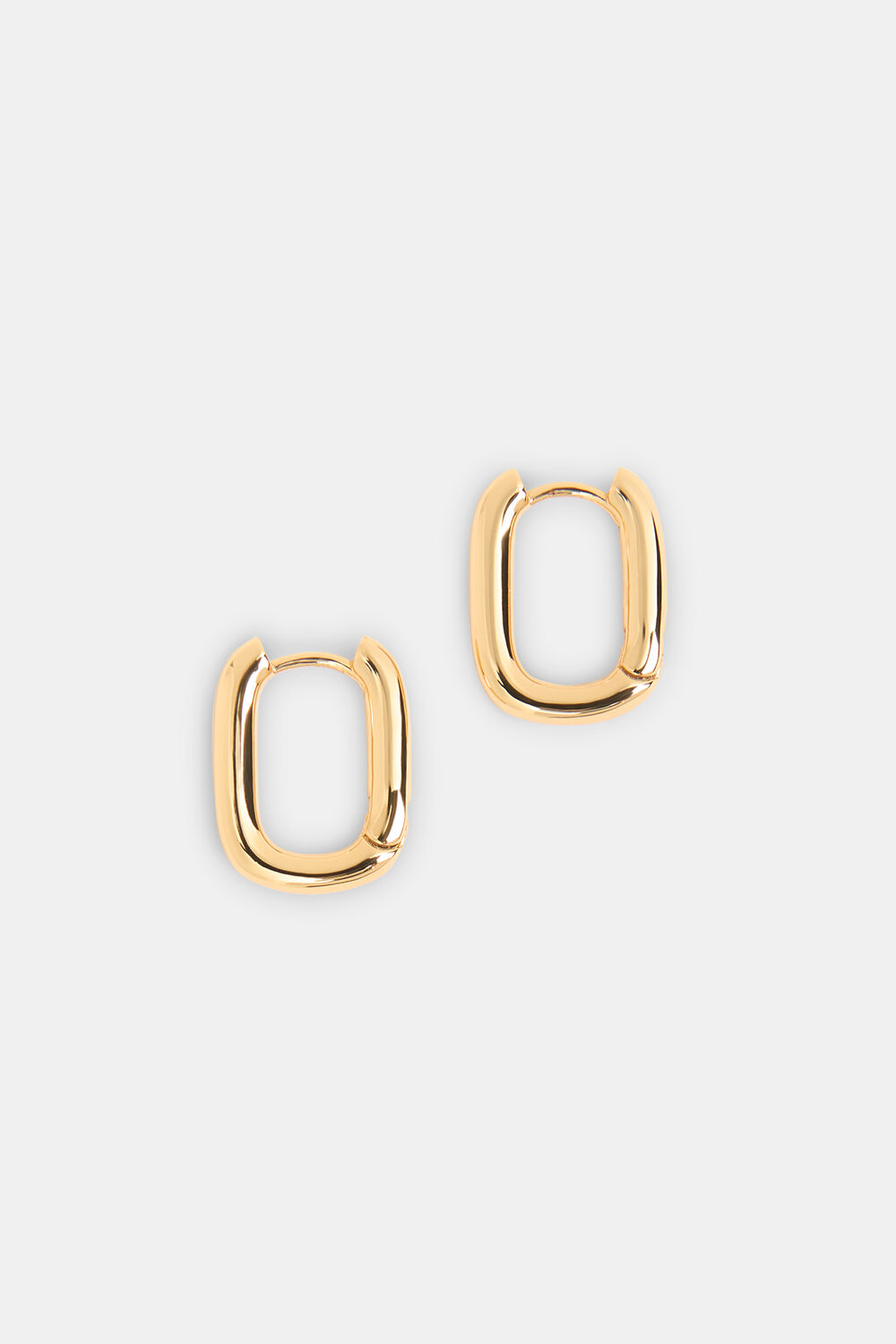 Rectangular Huggie Earring