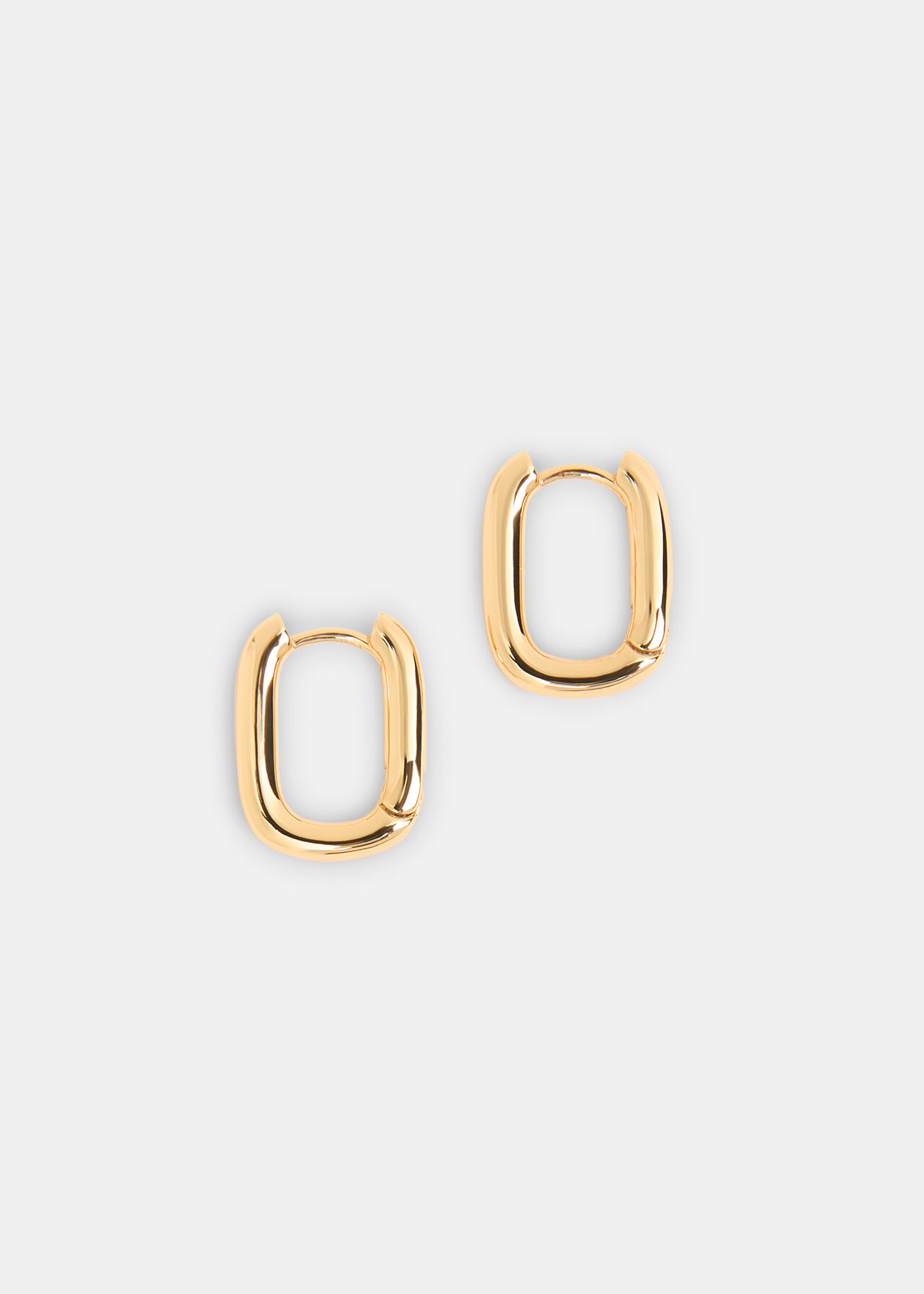 Rectangular Huggie Earring