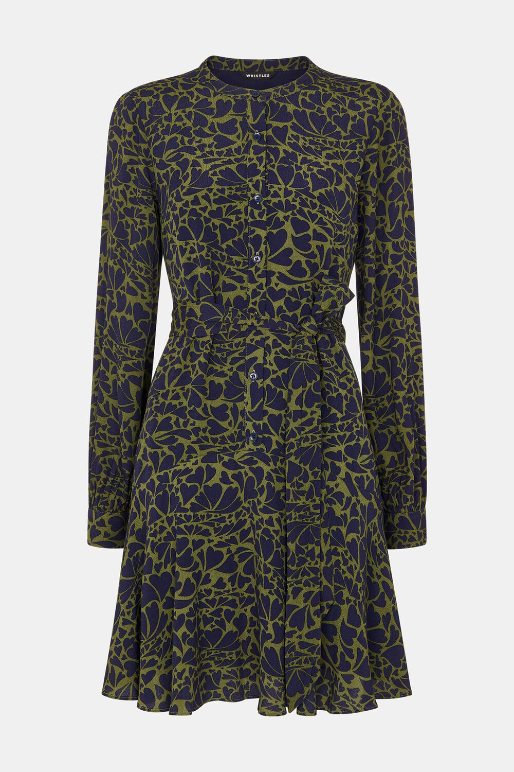 Abstract Petal Flippy Dress