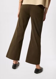 Pintuck Kickflare Trouser