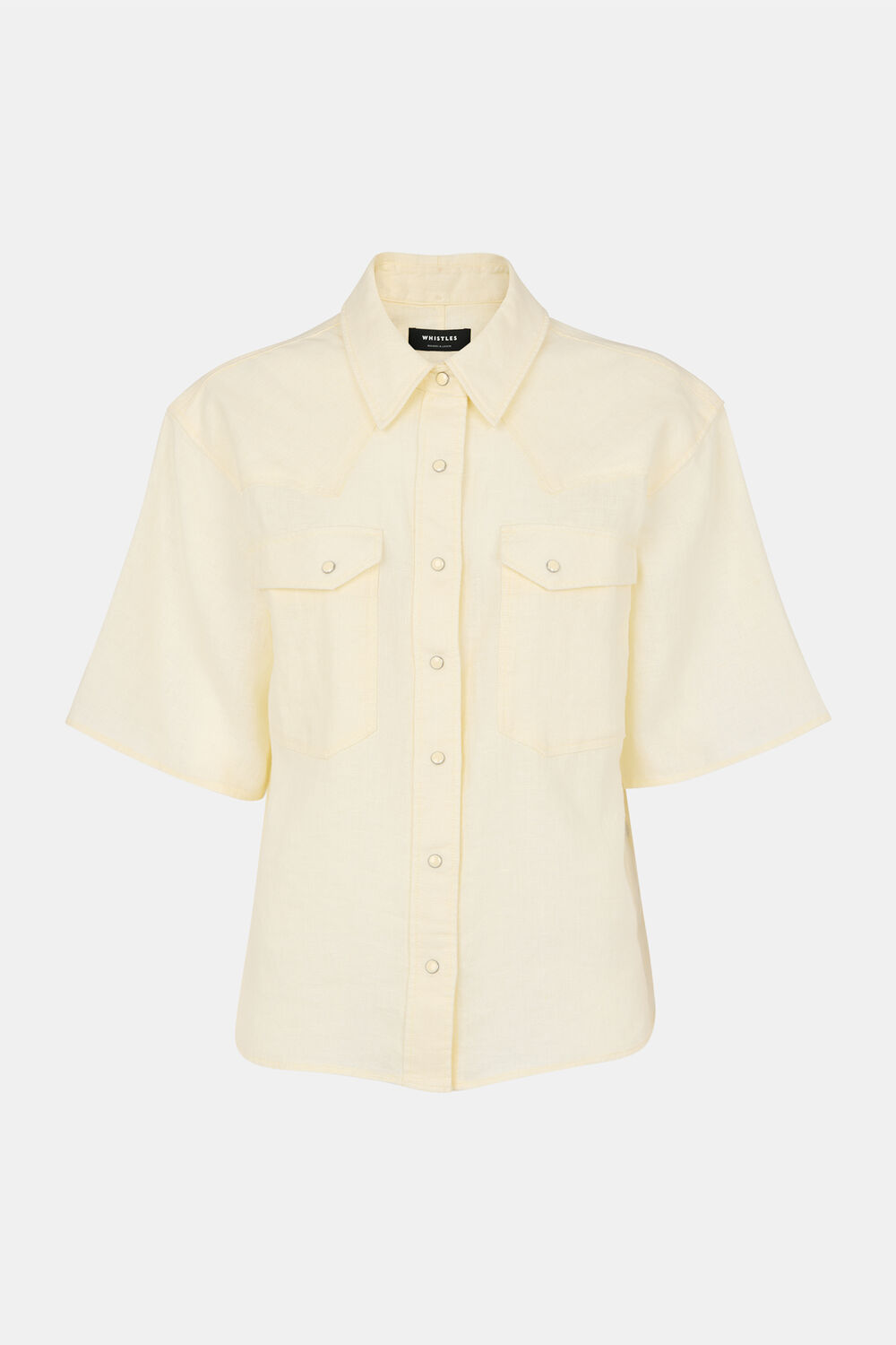 Linen Western Detail Shirt