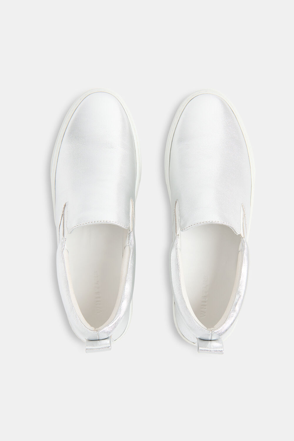 Silver Kinsley Slip On Sneaker&nbsp;