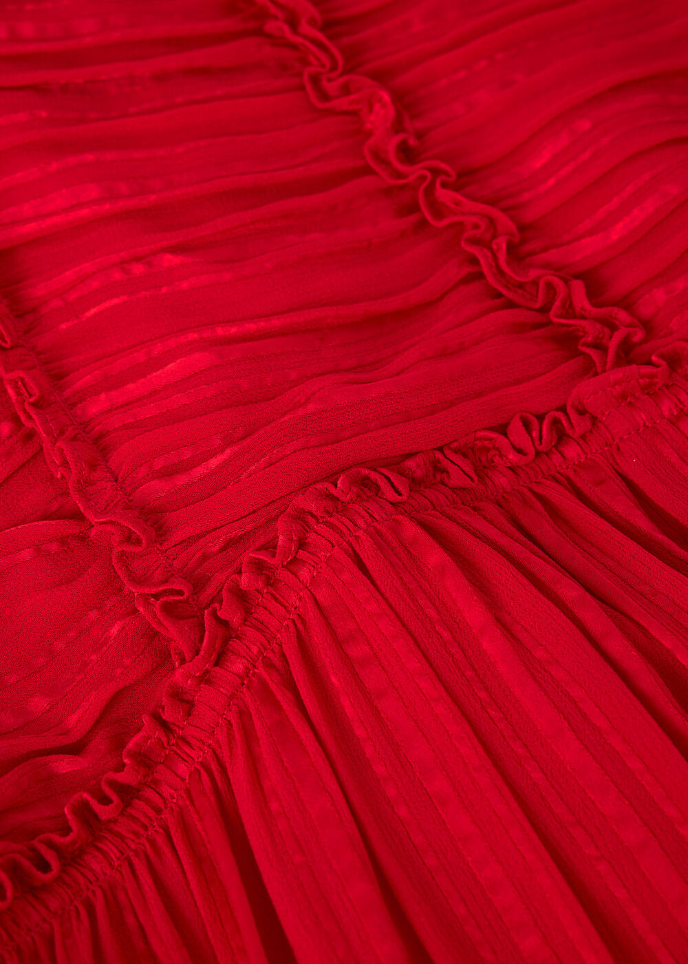 Shirred Bodice Dress