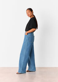 Petite Relaxed Straight Leg Jean