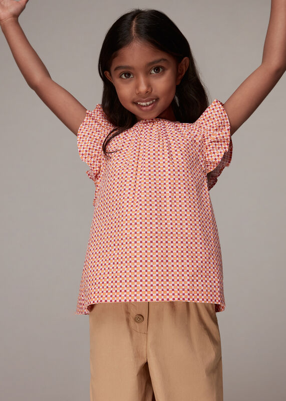 Neutral Cove Wide Leg Trouser